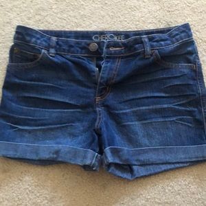 Jean shorts!